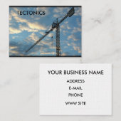 Crane Business Kaart Visitekaartje (Voorkant / Achterkant)