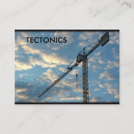 Crane Business Kaart Visitekaartje (Voorkant)