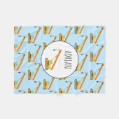 Crane Construction Truck — Aangepaste naam Fleece Deken (Voorkant (Horizontaal))