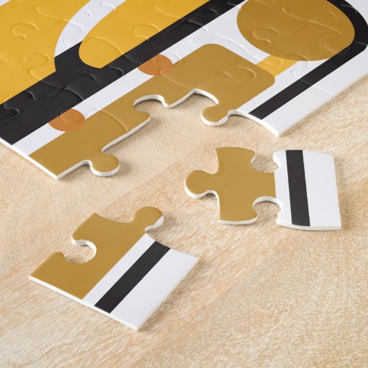 Crane Construction Truck Legpuzzel (Zijkant)