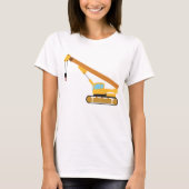 Crane Construction Truck T-shirt (Voorkant)