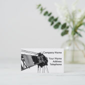 Crane Detail Visitekaartje (Staand voorkant)