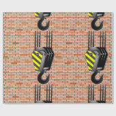 Crane- en hakpapier cadeaupapier (Vlak)