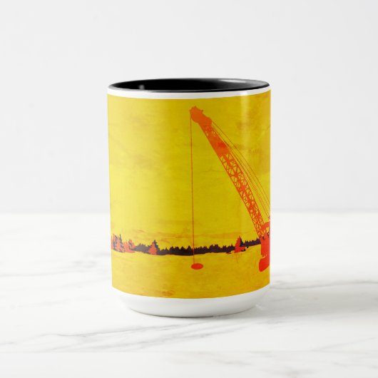 CRANE-EXPLOITANT ICE VIST NORTHWEST CRANE ART MOK (Midden)