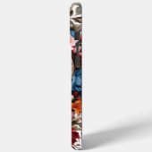 💀 Crâne Fleuri Elegant 🌸 Case-Mate iPhone Case (Achterkant / Links)