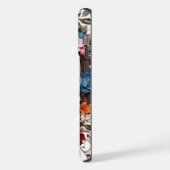 💀 Crâne Fleuri Elegant 🌸 iPhone Hoesje (Linkerkant)