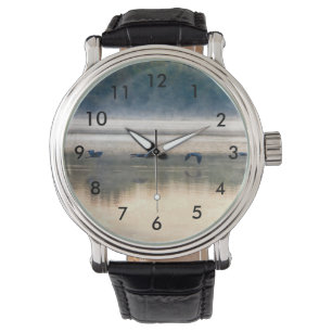 Crane Flight Painterly Horloge
