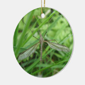 Crane Fly Custom Birthday Keramisch Ornament (Links)