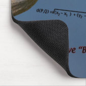 Crane Head Mousepad Muismat (Hoek)