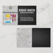 Crane Hook | Bouw Logo Afsprakenkaartje (Voorkant / Achterkant)