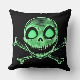 💀 Crâne Lumineux Halloween Kussen