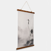 Crane of Silence Hangend Wandkleed (Gebogen)