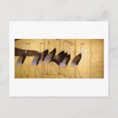 Crane, Ogata Korin Japanse Fine Art Briefkaart (Voorkant)