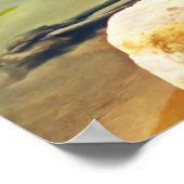 Crane on the Mismaloya River 0335 Art Print (Hoek)