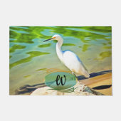 Crane on the Mismaloya River 0335 Deurmat (Voorkant)