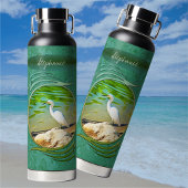 Crane on the Mismaloya River 0335 Waterfles