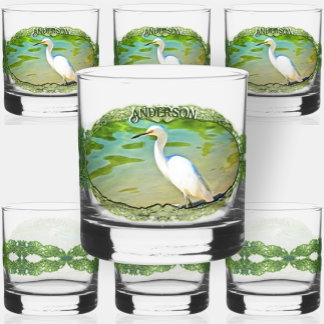 Crane on the Mismaloya River 0335 Whisky Glas