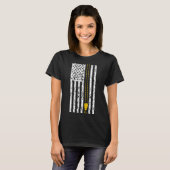 Crane Operator American Flag Crane Driver 1 T-shirt (Voorkant volledig)