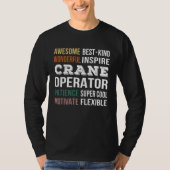 Crane Operator  Appreciation T-shirt (Voorkant)