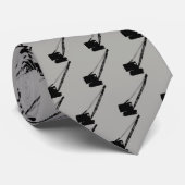 Crane Operator Crane Antiek  Crawler Stropdas (Opgerold)