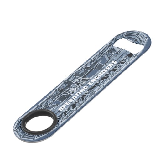 CRANE OPERATOR CUSTOM UNION LOCAL NUMBER IUOE SPEED FLESSENOPENER (Achterkant Gekanteld)