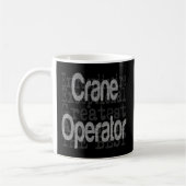 Crane Operator Extraordinaire Koffiemok (Links)