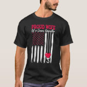 Crane Operator Proud Wife Hook Oper8r T-shirt (Voorkant)
