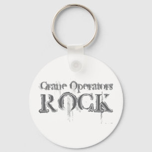 Crane Operators Rock Sleutelhanger