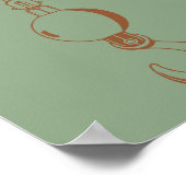 Crane Pop Art Poster (Hoek)