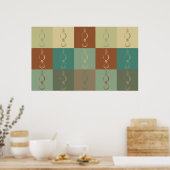 Crane Pop Art Poster (Keuken)