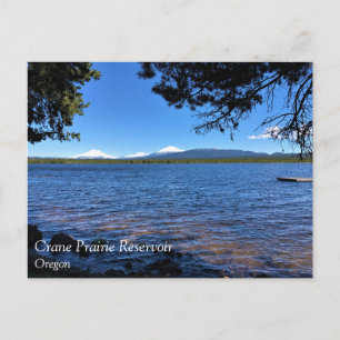 Crane Prairie Reservoir, OR Briefkaart