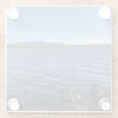 Crane Prairie Reservoir, Oregon Glazen Onderzetter (Achterkant)