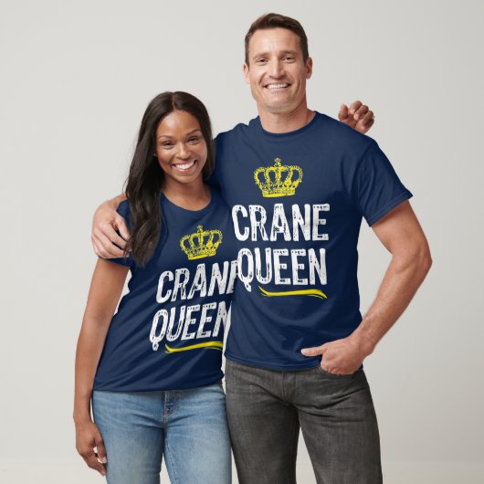 Crane Queen Vrouwen Meisjes Operator Funny Cool Sc T-shirt (Unisex)