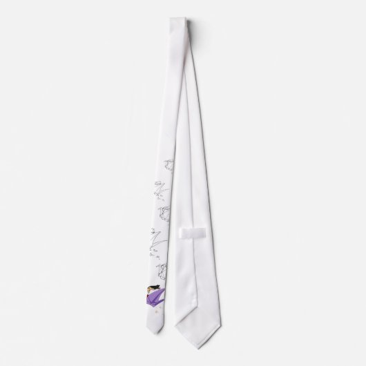 Crane Rider Stropdas (Achterkant)