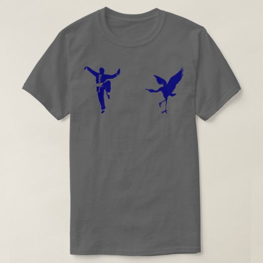Crane Style Kung Fu T-shirt (Design voorkant)