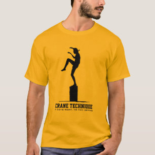 Crane Technique - Als het juist gedaan wordt, kan  T-shirt
