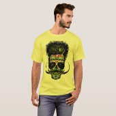 crane_tete_de_dode_mexicry_hipster_mexicain_lune t-shirt (Voorkant volledig)