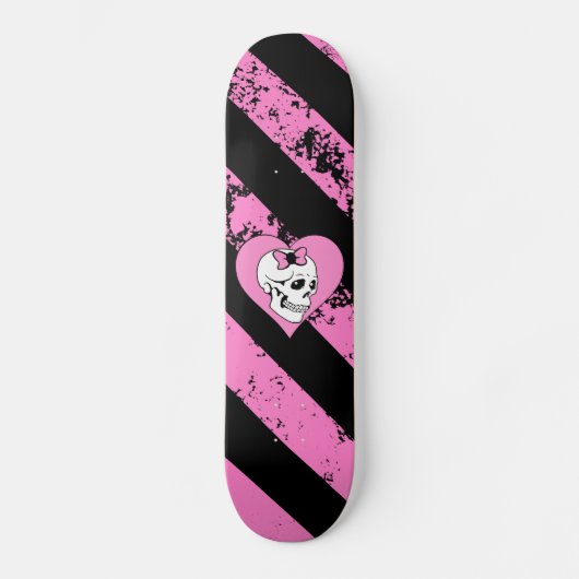 Cráneo Love agrietados EMO Persoonlijk Skateboard (Voorkant)