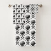 Craneo-patroon Bad Handdoek (Insitu)