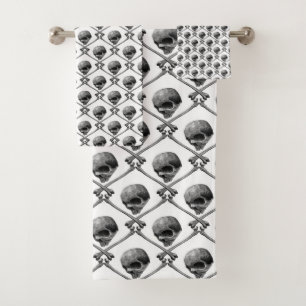 Craneo-patroon Bad Handdoek