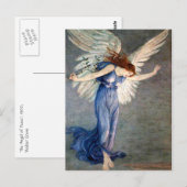 Crane's Angel of Peace Briefkaart (Voorkant / Achterkant)