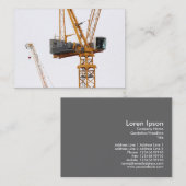 Cranes, foto van Mini Visitekaartje (Voorkant / Achterkant)