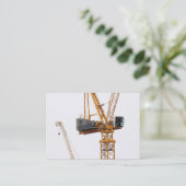 Cranes, foto van Mini Visitekaartje (Staand voorkant)