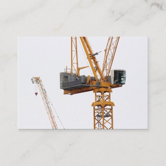 Cranes, foto van Mini Visitekaartje (Voorkant)