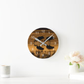 Cranes Silhoueted by the Sunset Ronde Klok (Huis)