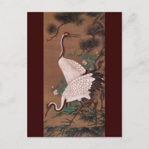 Cranes, Watanabe Shuseki Briefkaart