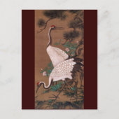 Cranes, Watanabe Shuseki Briefkaart (Voorkant)