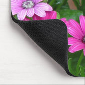 Cranesbill Geranium (roze bloemen) Mousepad Muismat (Hoek)