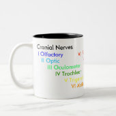 Cranial Nerves Tweekleurige Koffiemok (Links)