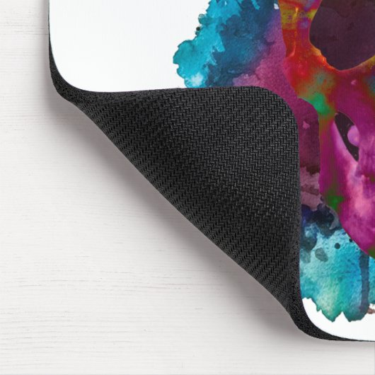 Crânio - Explosão de tinta (Skull - Ink Blast) Muismat (Hoek)